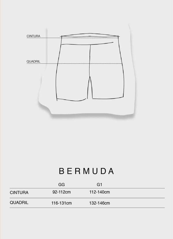Bold - Kit 2 Bermudas Anti Atrito Plus Size Preto 5