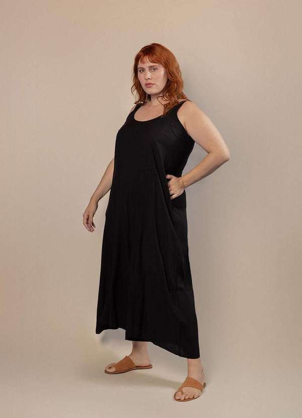 Bold - Macacão Adriana Plus Size Preto 2