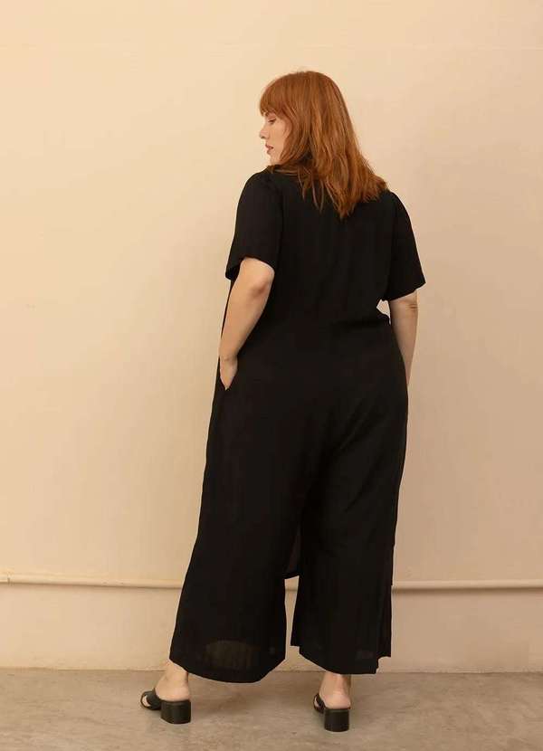 Bold - Macacão Luciana Plus Size Preto 4