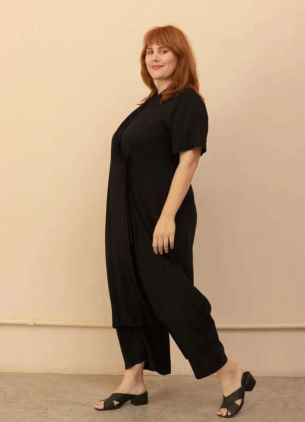 Bold - Macacão Luciana Plus Size Preto 2