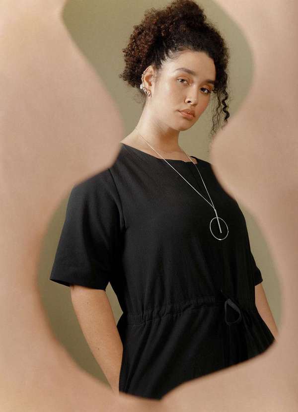 Bold - Macacão Berlim Plus Size Preto 10