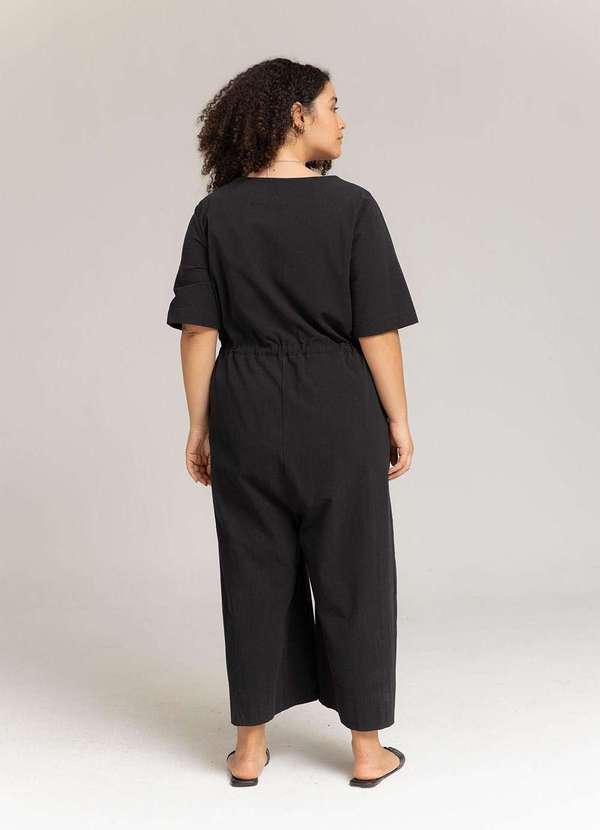 Bold - Macacão Berlim Plus Size Preto 6