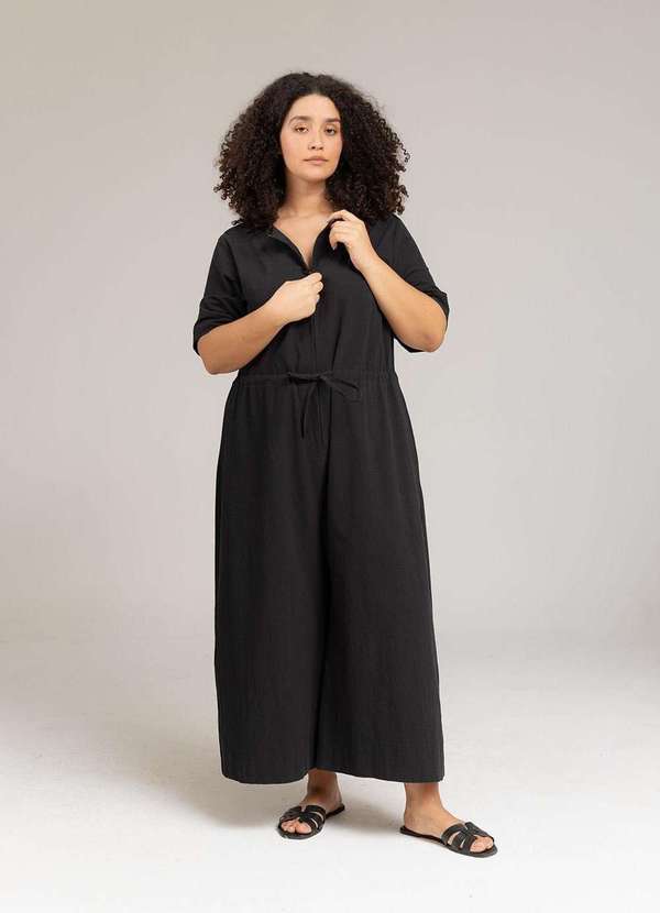 Bold - Macacão Berlim Plus Size Preto 7