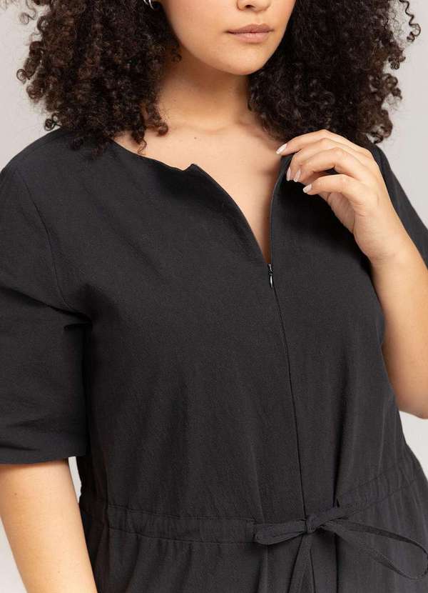 Bold - Macacão Berlim Plus Size Preto 9