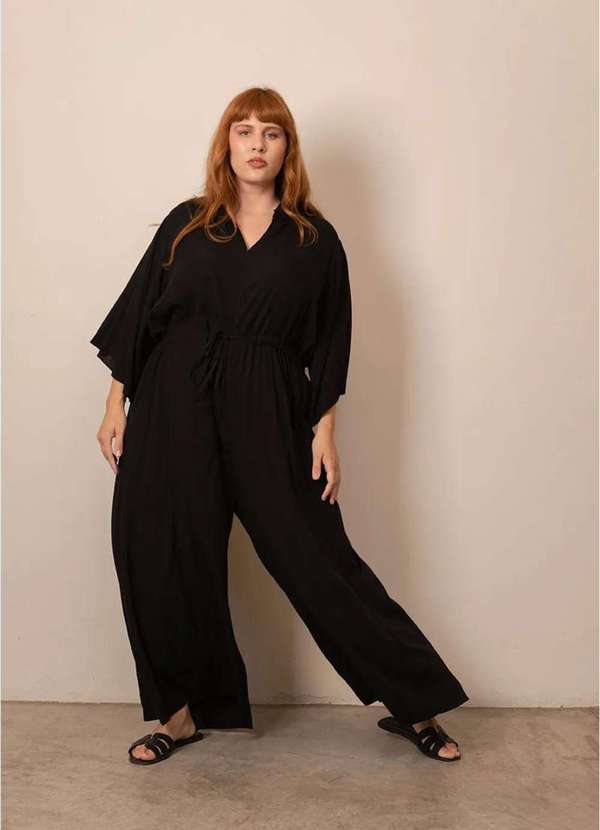 Bold - Macakaftan Plus Size Preto 7