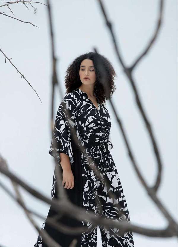 Bold - Macakaftan Plus Size Preto 2