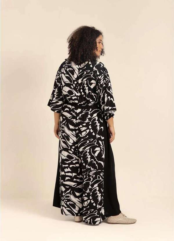 Bold - Macakaftan Plus Size Preto 9
