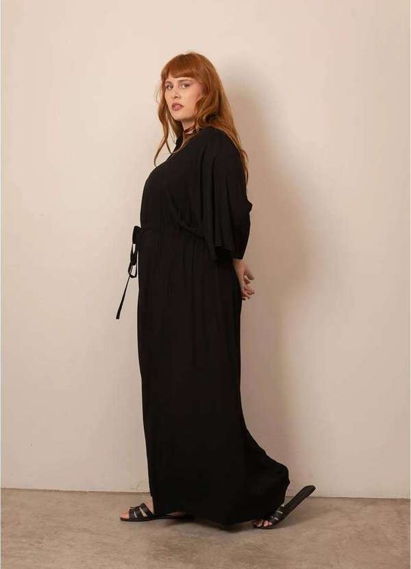 Bold - Macakaftan Plus Size Preto 5