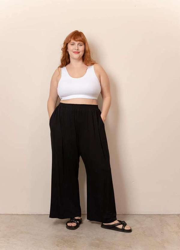 Bold Fit - Top Comfy Fit Plus Size Branco 2