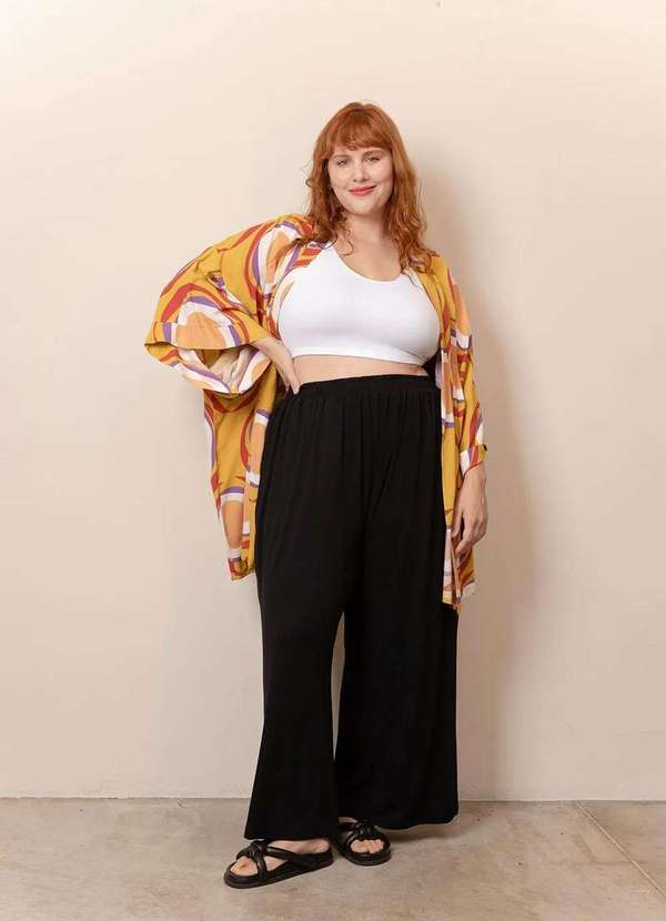 Bold Fit - Top Comfy Fit Plus Size Branco 3