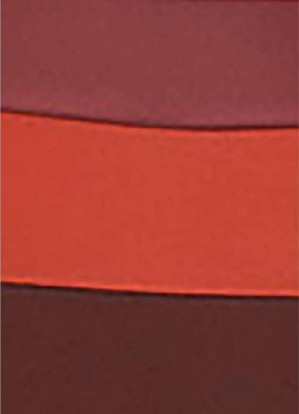 Bold Beach - Sunkini Tricolor Plus Size Roxo 7