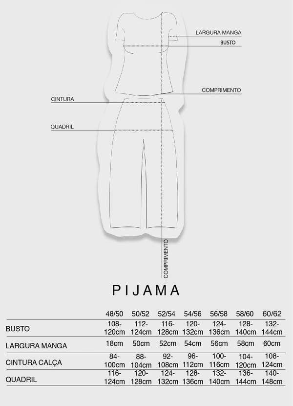 Bold Sleep - Pijama Pantacourt Poá Plus Size Preto 9