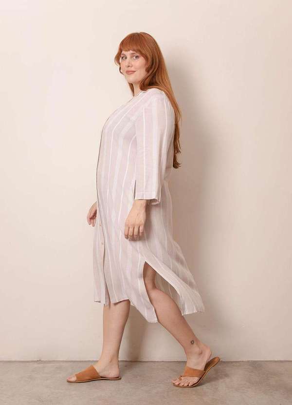 Bold - Chemise Molis Plus Size Bege 8