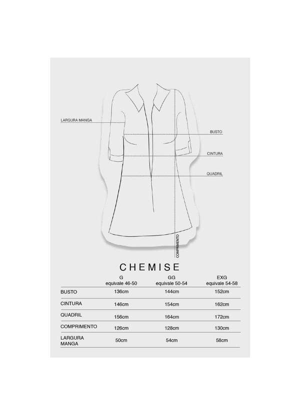 Bold - Chemise Teodora Plus Size Branco 5