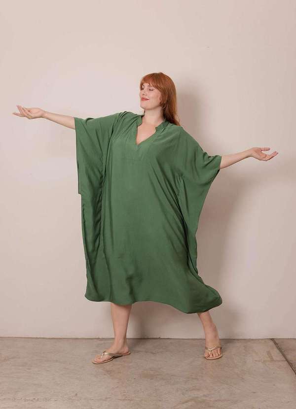 Bold - Kaftan Marbella Plus Size Verde 5