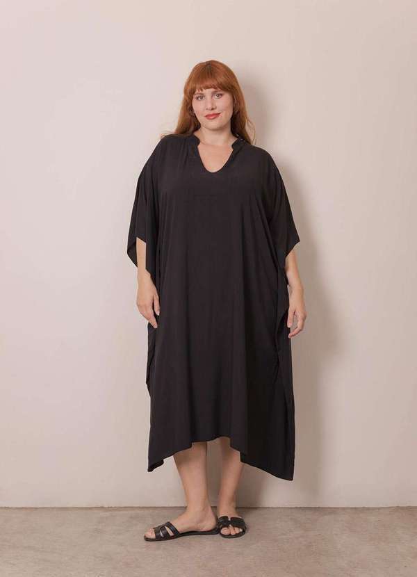 Bold - Kaftan Marbella Plus Size Preto 5