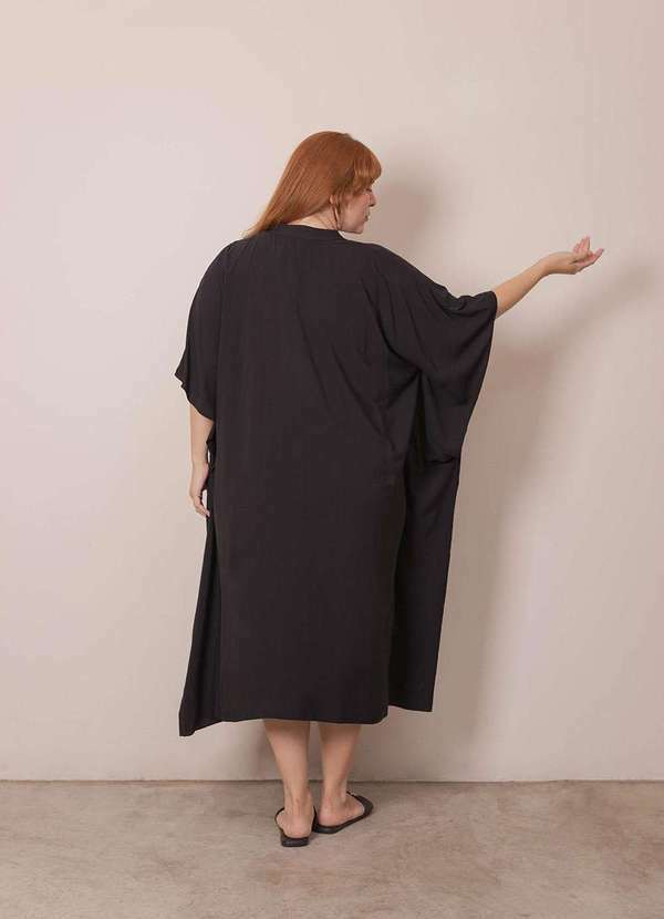 Bold - Kaftan Marbella Plus Size Preto 6