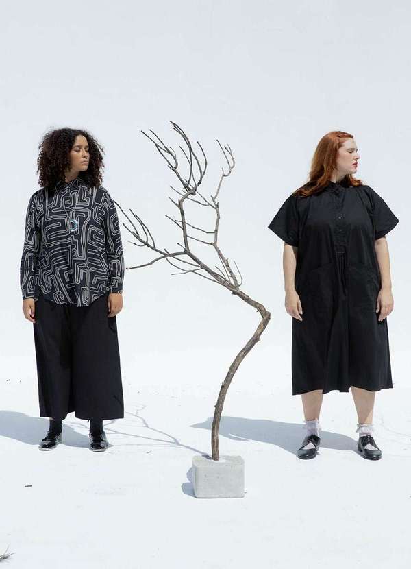 Bold - Vestido Algodão Belize Plus Size Preto 10