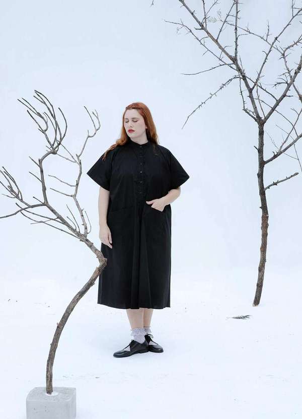 Bold - Vestido Algodão Belize Plus Size Preto 2