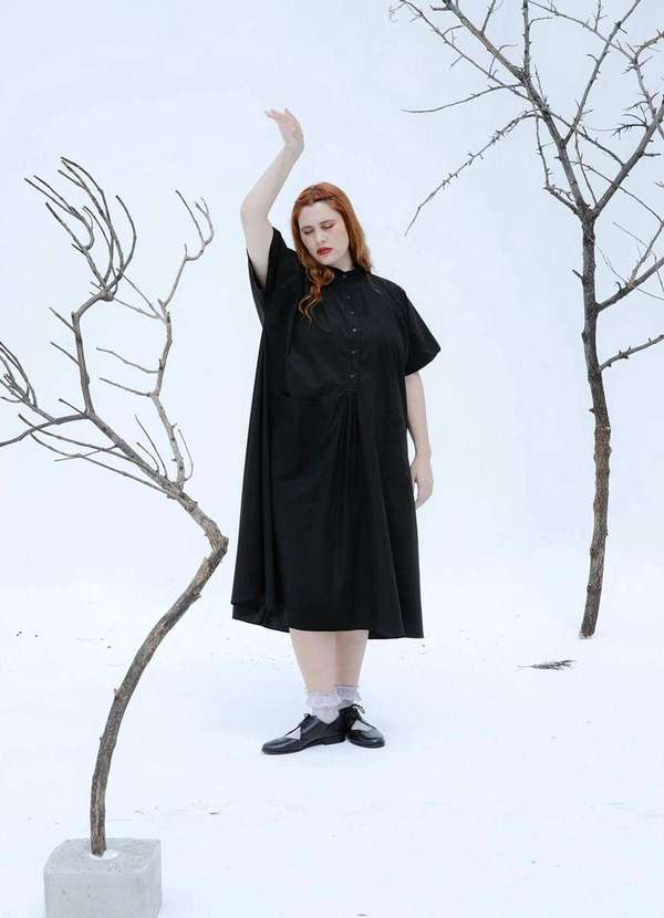 Bold - Vestido Algodão Belize Plus Size Preto 1