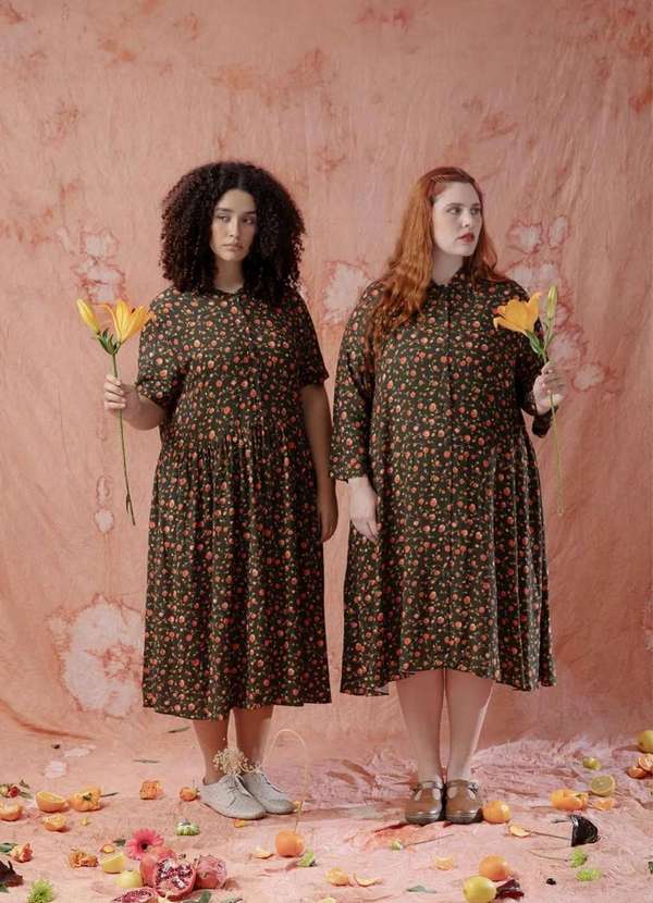 Bold - Vestido Chemise Evasê Plus Size Verde 3