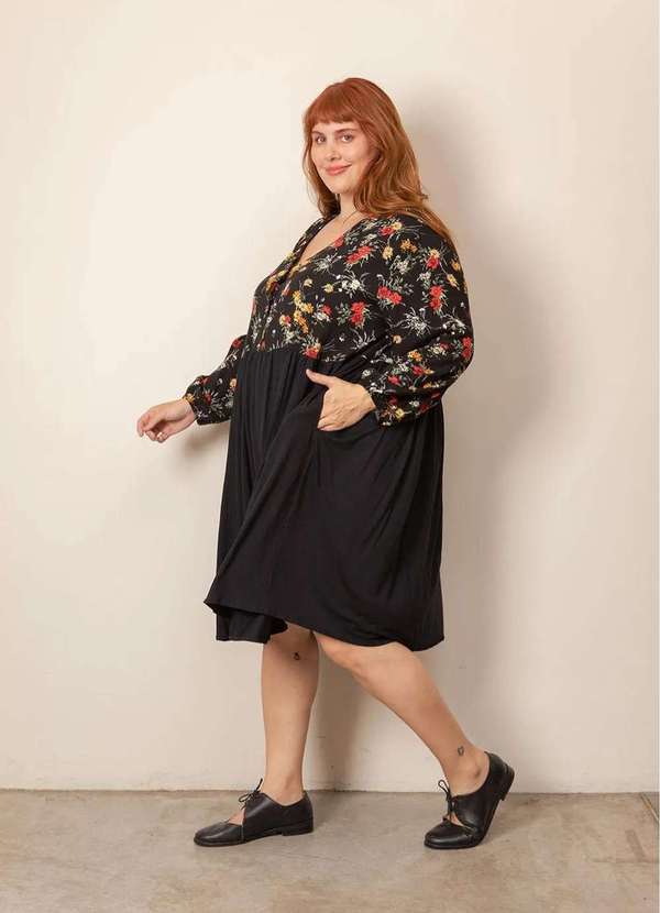 Bold - Vestido Eva Plus Size Preto 2