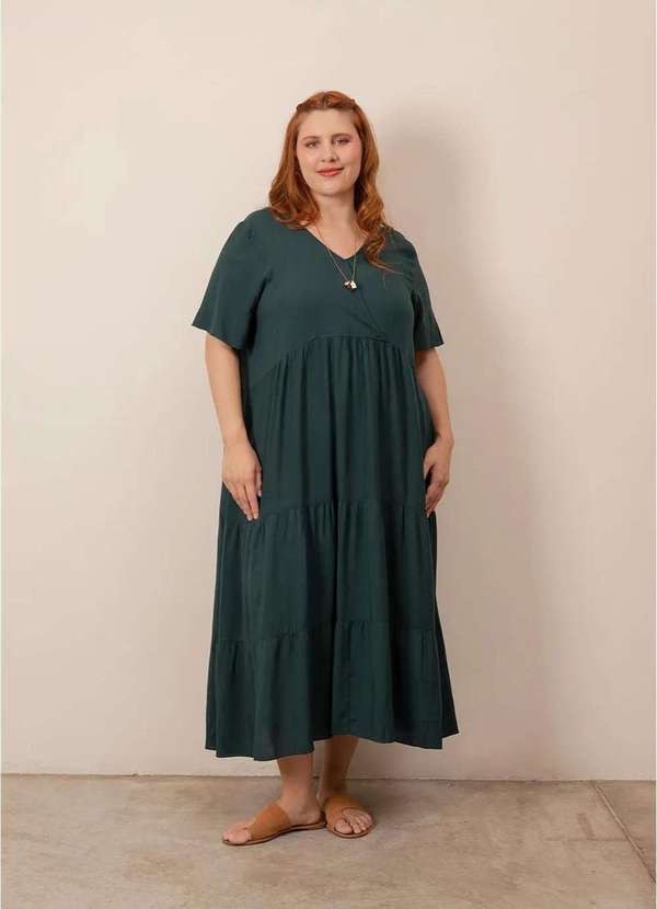Bold - Vestido Marias Plus Size Verde 2