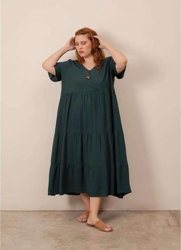 Bold - Vestido Marias Plus Size Verde 3
