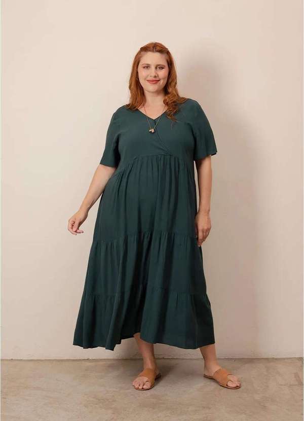 Bold - Vestido Marias Plus Size Verde 5