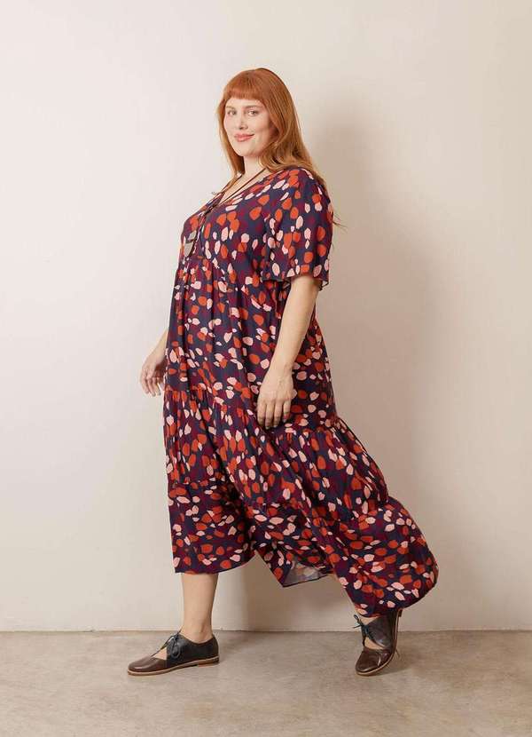 Bold - Vestido Marias Plus Size Azul 6