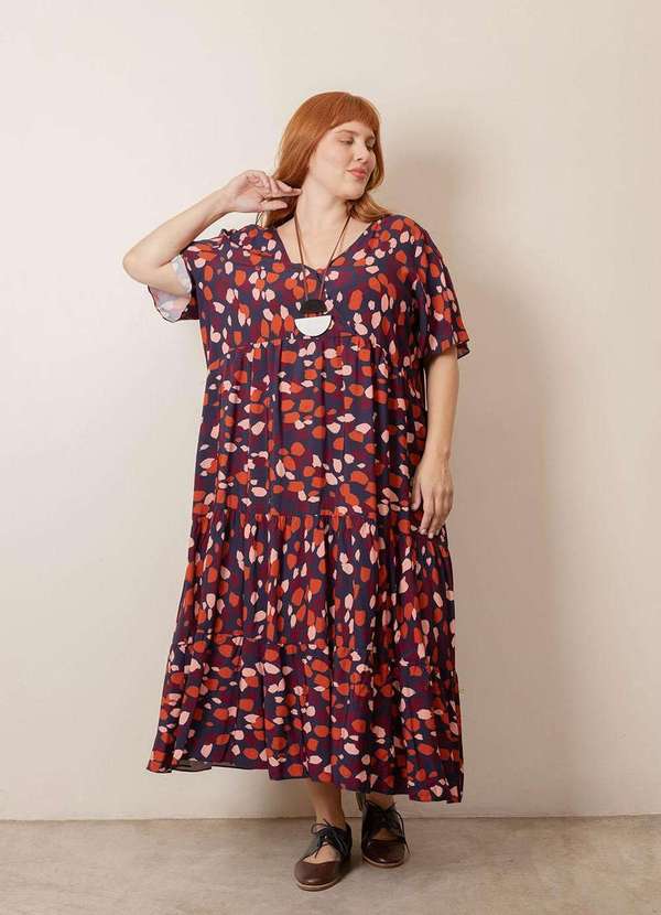 Bold - Vestido Marias Plus Size Azul 5