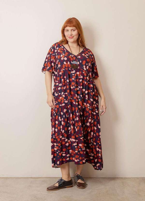 Bold - Vestido Marias Plus Size Azul 3