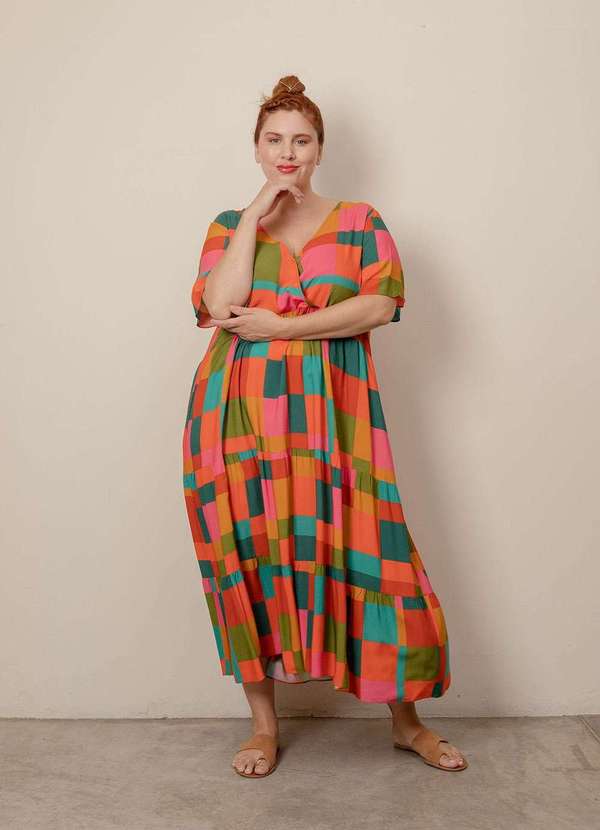 Bold - Vestido Marias Plus Size Multicores 8