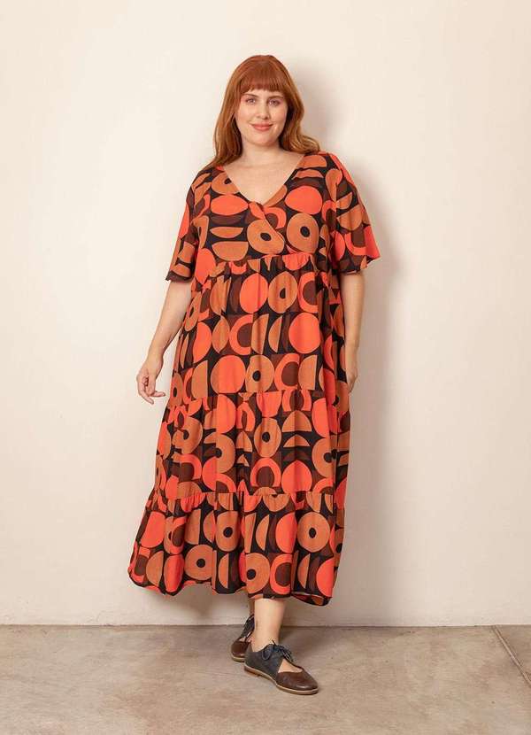 Bold - Vestido Marias Plus Size Preto 8