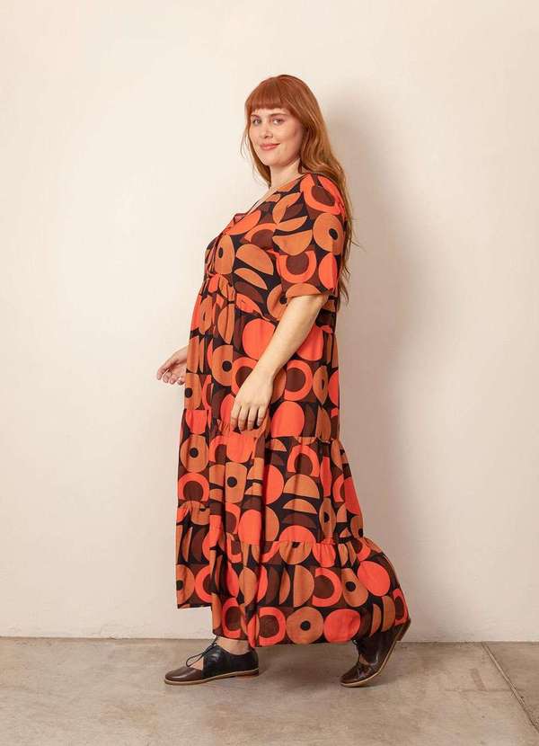 Bold - Vestido Marias Plus Size Preto 6