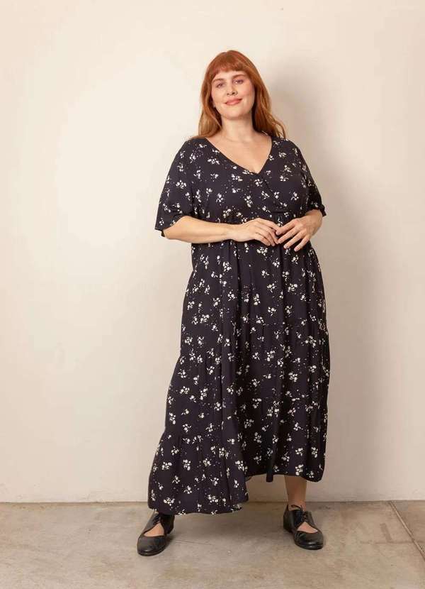 Bold - Vestido Marias Plus Size Preto 3