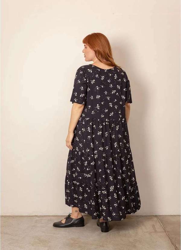 Bold - Vestido Marias Plus Size Preto 4