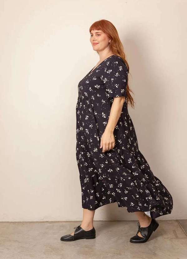 Bold - Vestido Marias Plus Size Preto 5