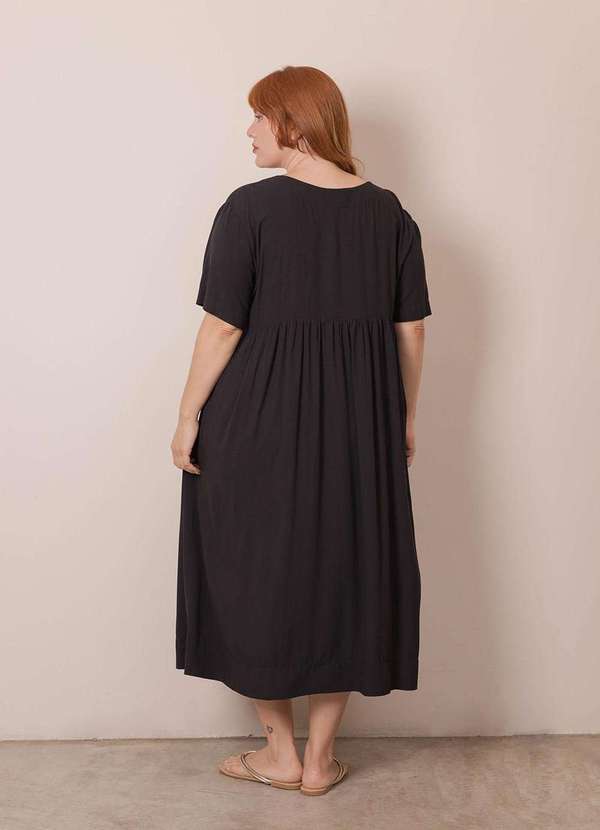 Bold - Vestido Melina Plus Size Preto 2