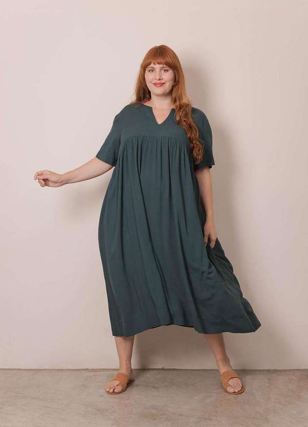 Bold - Vestido Melina Plus Size Preto