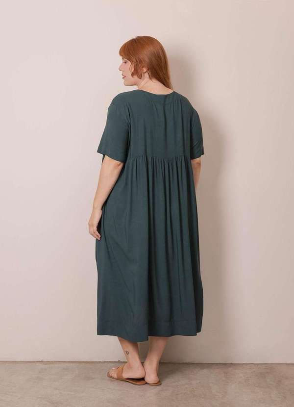 Bold - Vestido Melina Plus Size Preto 5