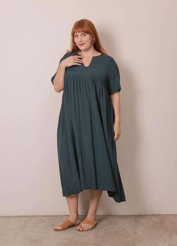 Bold - Vestido Melina Plus Size Preto 6