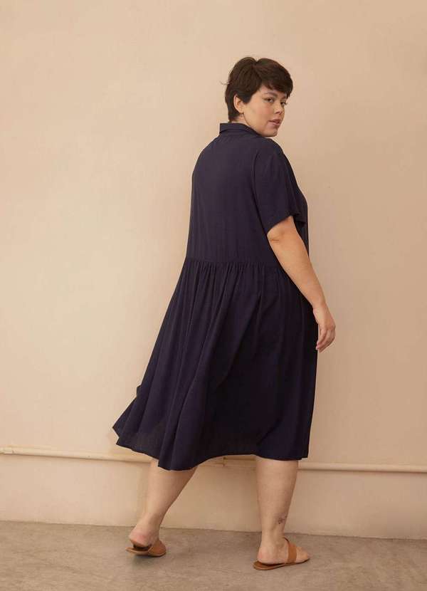 Bold - Vestido Noa Plus Size Azul 4