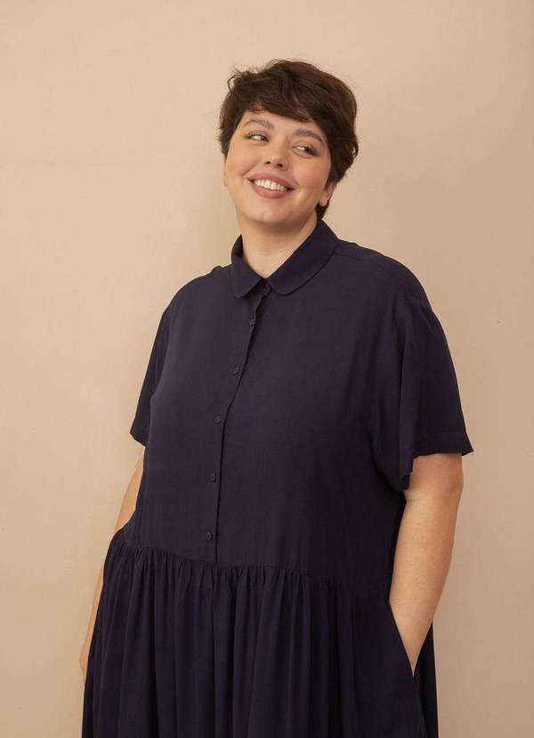 Bold - Vestido Noa Plus Size Azul 6