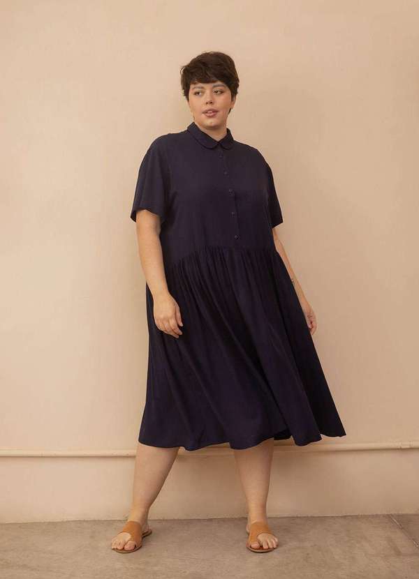 Bold - Vestido Noa Plus Size Azul 7