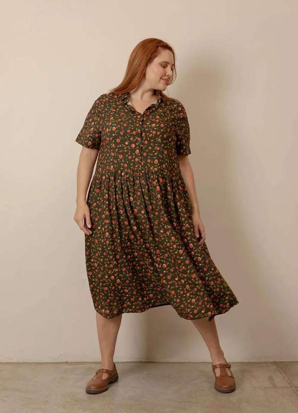 Bold - Vestido Noa Plus Size Verde 1