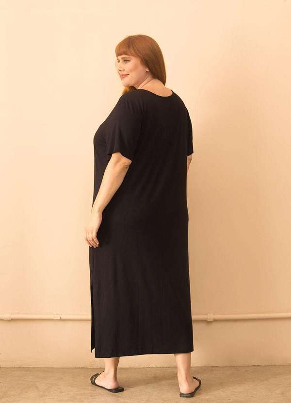 Bold - Vestido Raquel Plus Size Preto 3