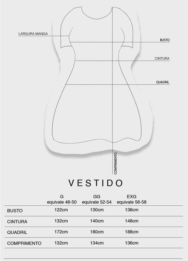 Bold - Vestido Roma Plus Size Azul 12