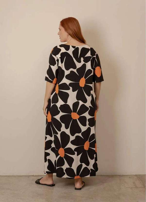 Bold - Vestido Roma Plus Size Preto 3