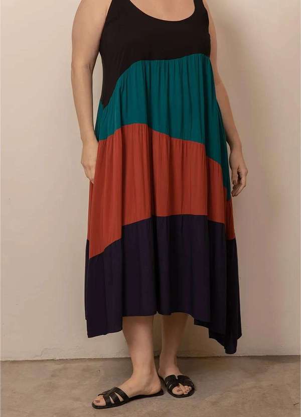 Bold - Vestido Sara Plus Size Preto 6